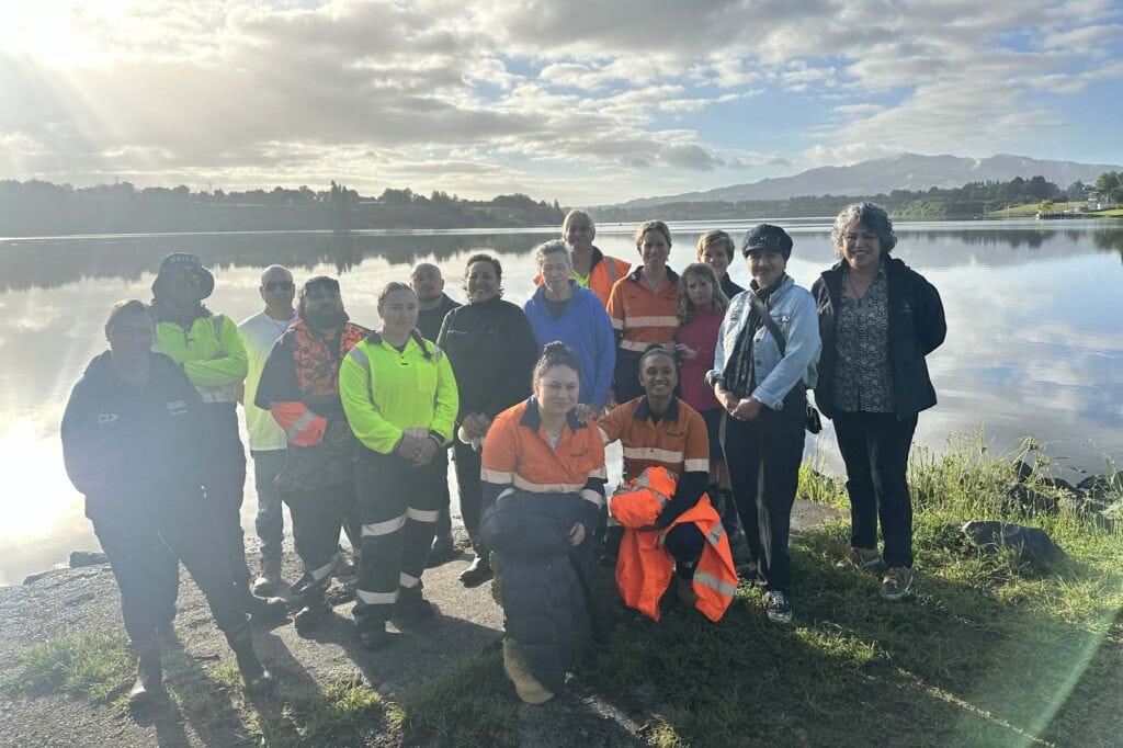 Iwi led elver release at Waka Ama Sprint Nationals cropped