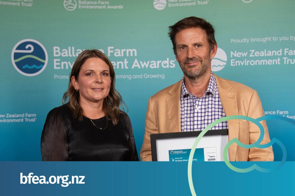 waikato river org riverbanks tim orland ree wins WRA award